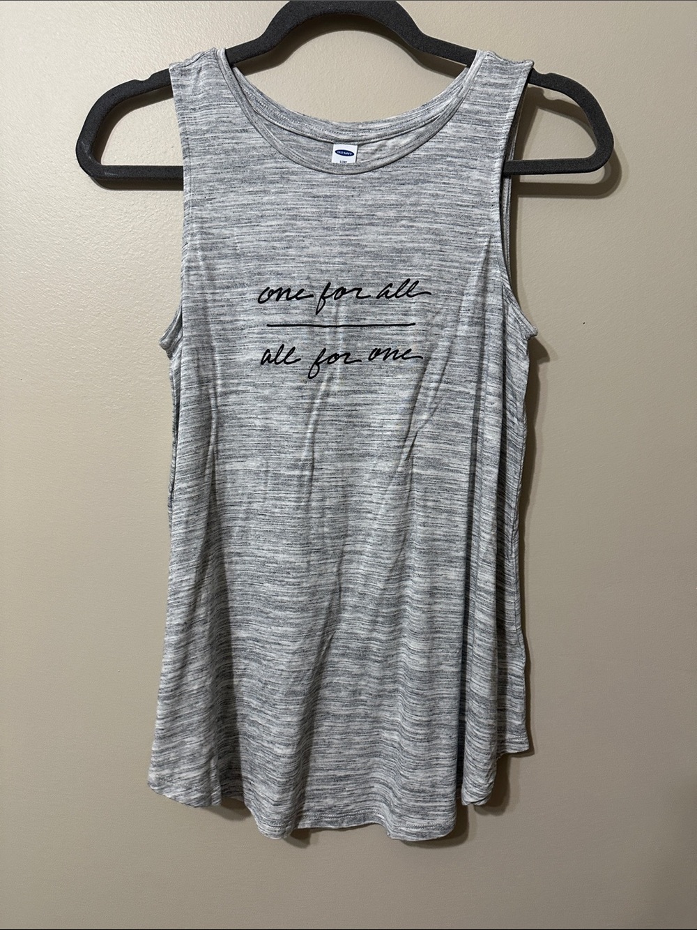 Old Navy One For All Gray Women's Luxe Tank Top